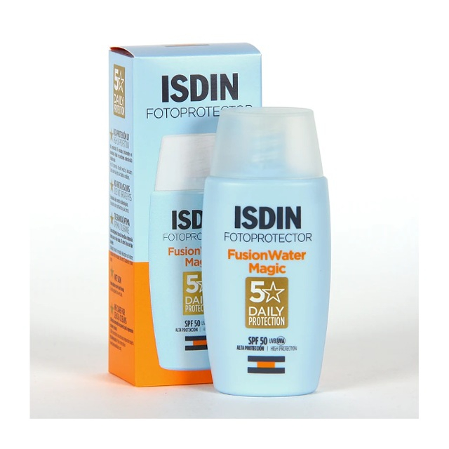 ضد آفتاب بی رنگ مجیک فیوژن واتر spf50 ایزدین