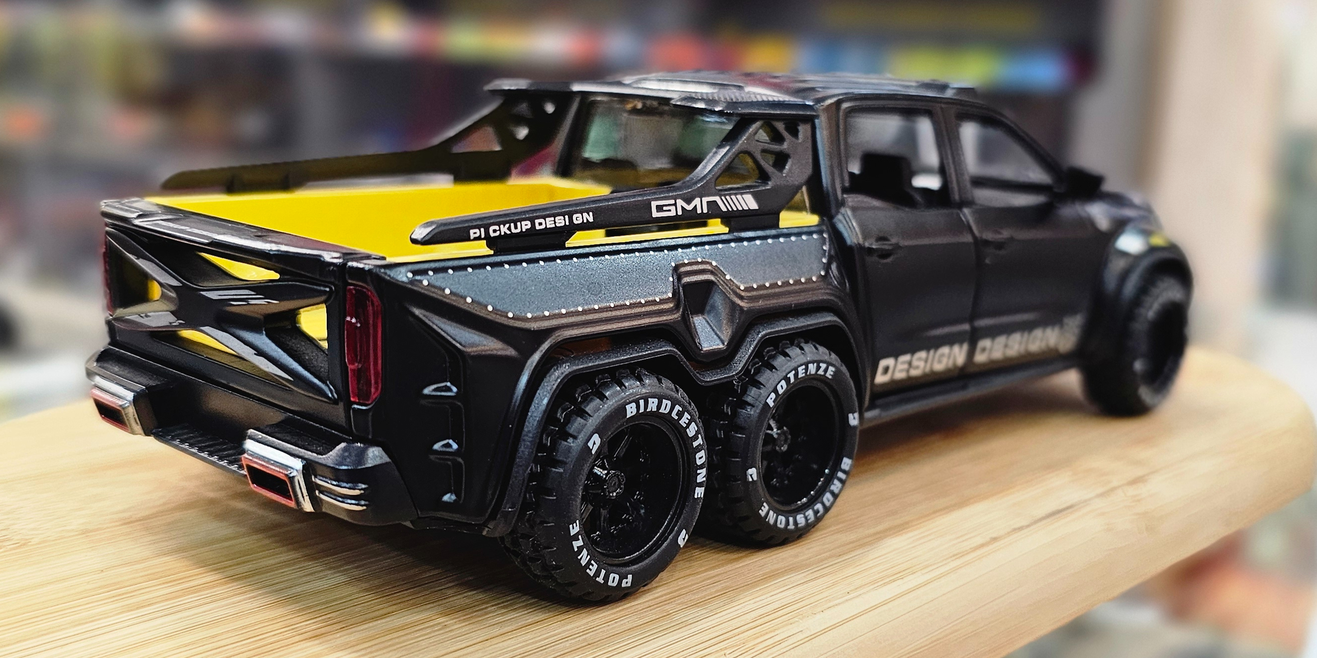 بنز پیکاپ pickup design