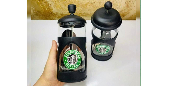 فرنچ پرس طرح استارباکس