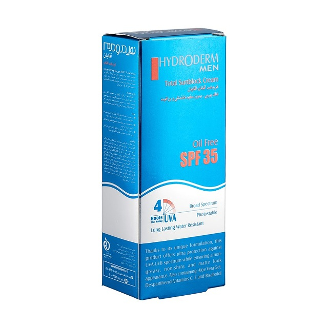 کرم ضد آفتاب SPF 35 آقایان هیدرودرم