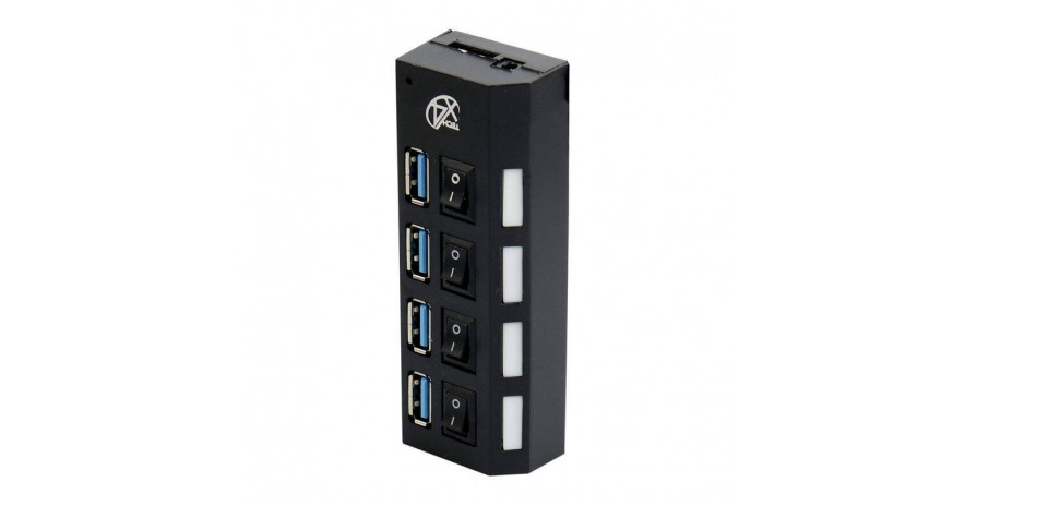 هاب X4Tech X401 4Port USB3.0 - مرجع: hub201