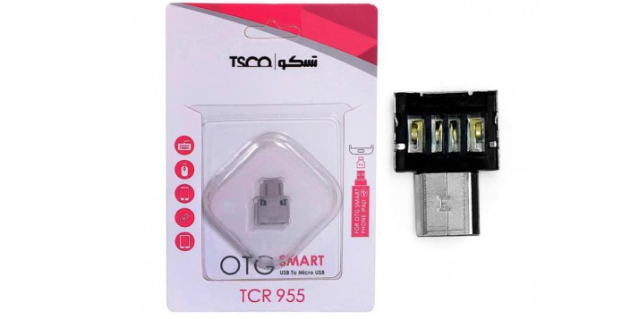 تبدیل USB 2.0 به microUSB تسکو مدل TCR-955 -مرجع: rea152