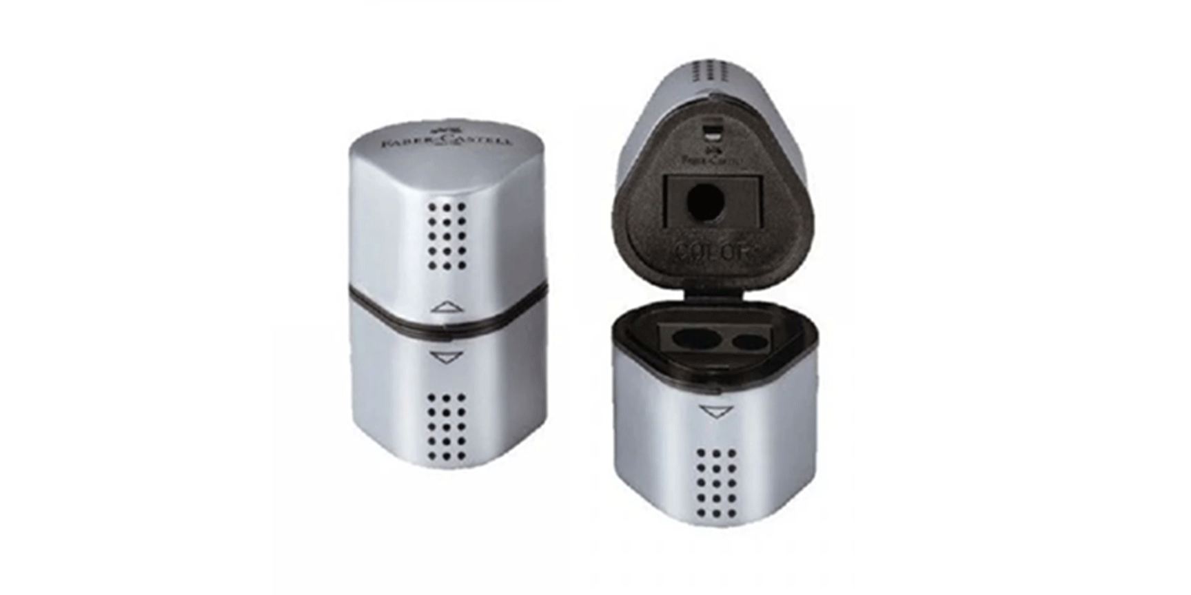 فابرکاستل تراش گریپ دار 2001 3سوراخ نقره ای