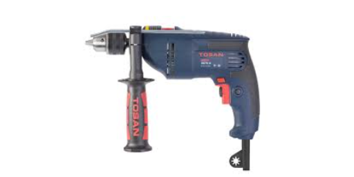 دریل چکشی 13 میلی‌متر 750 وات آچاری سری پلاس توسن 0079D Tosan - شناسه : PV14000
