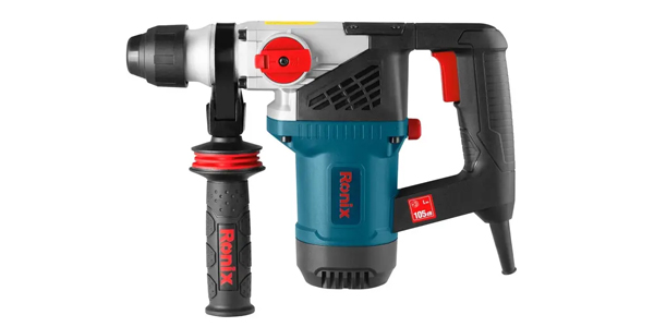 دریل بتن کن سه حالته چکشی 28 میلی متری 900 وات رونیکس 2710 Ronix - شناسه : PV580