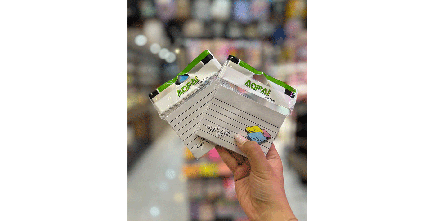 استیک نوت 101x76 خط در