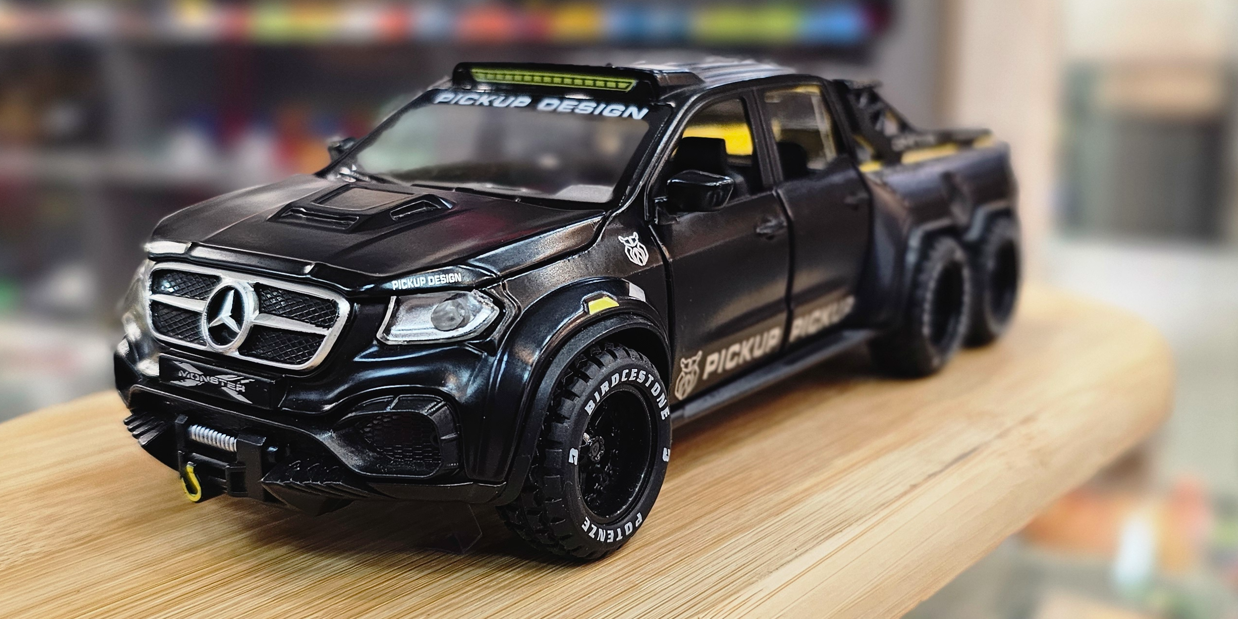 بنز پیکاپ pickup design