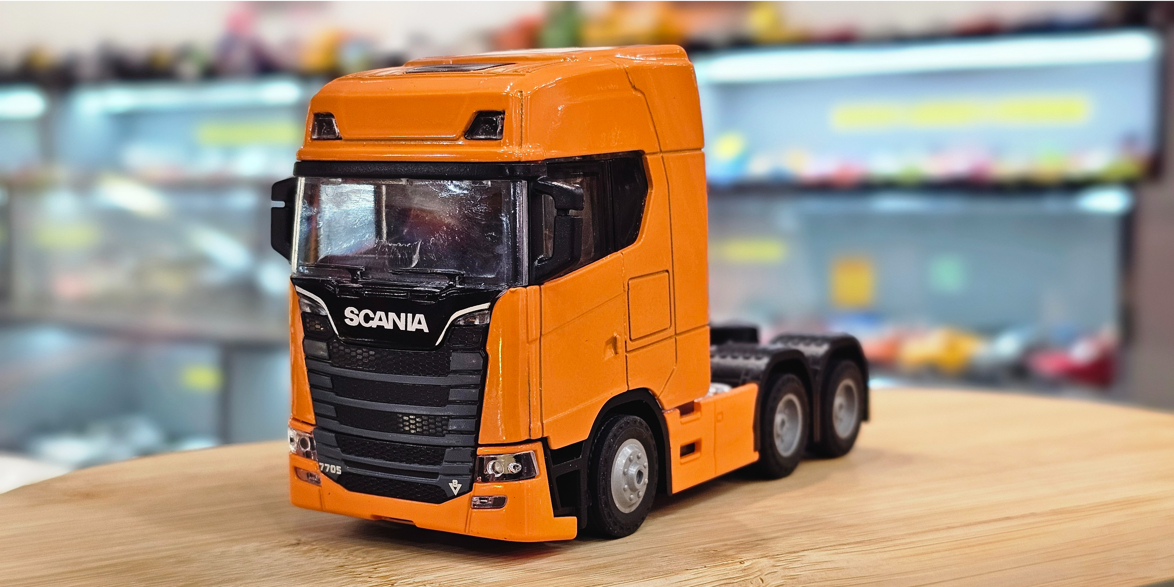 تریلی دو محور اسکانیا SCANIA