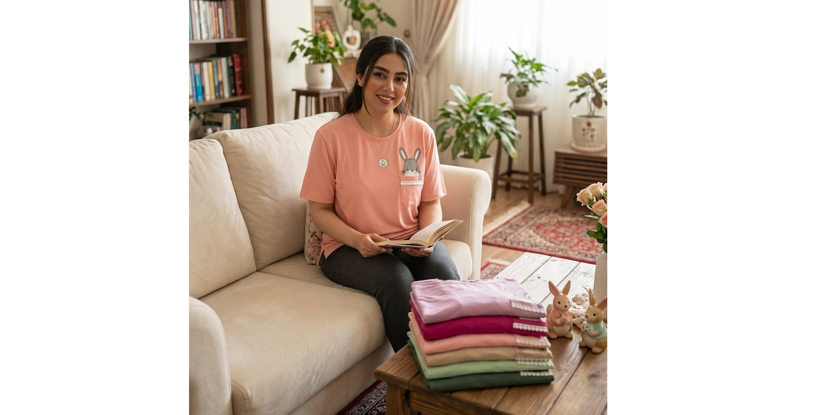 تیشرت طرح خرگوش