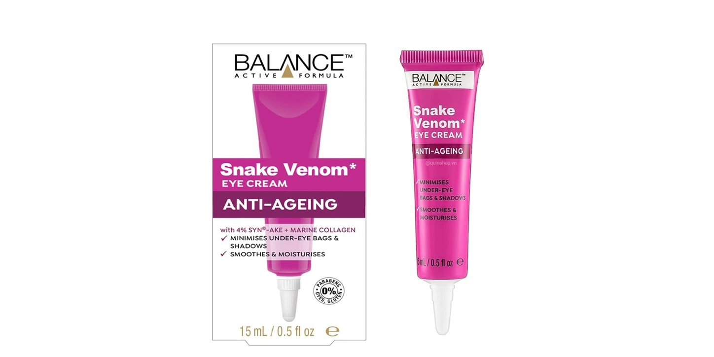 کرم دور چشم بالانس مدل snake venom