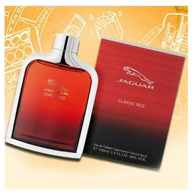 ادکلن جگوار کلاسیک رد - قرمز  Jaguar Classic Red حجم 100 میل