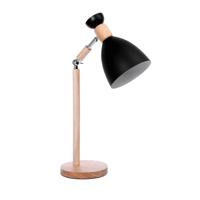 چراغ مطالعه چوب و فلز مشکی چوب و فلز MOY 1802