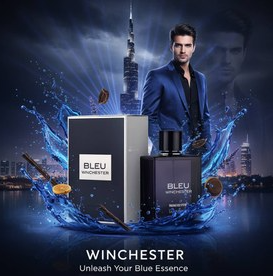 ادوپرفیوم مردانه وینچستر مدل BLUE DE CHANEL حجم ۱۰۰ میل