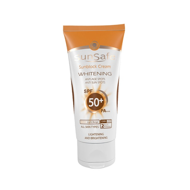 کرم ضد آفتاب روشن کننده و ضد لک رنگی سان سیف SPF 50